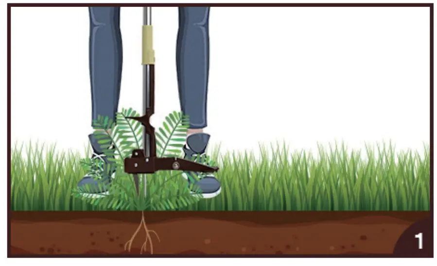 TURBRO 707 ECS HW45 Claws Weeder Puller