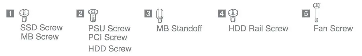 fingers GK47 Gaming PC Case - Accessories Pack