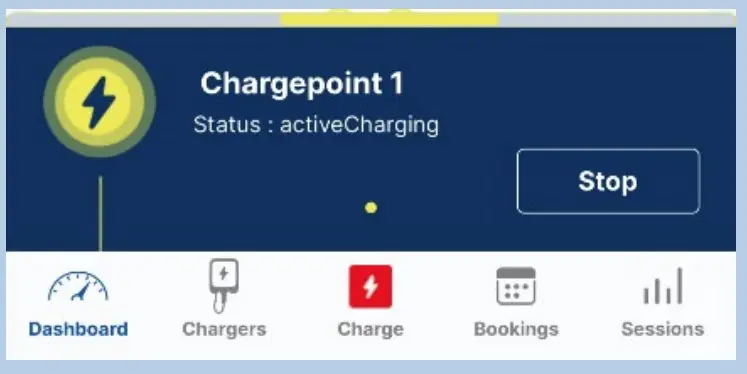 Start een laadsessie