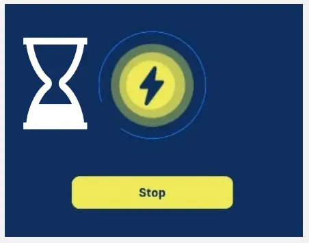 Start een laadsessie door het scannen van de QR code