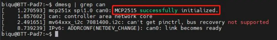 BIGTREETECH CB1 V2.2 - CAN bus Not Working 2