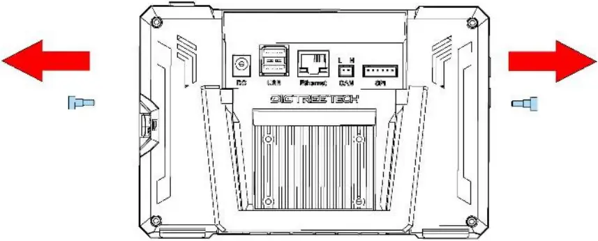 BIGTREETECH CB1 V2.2 - To Remove the Bracket - 2