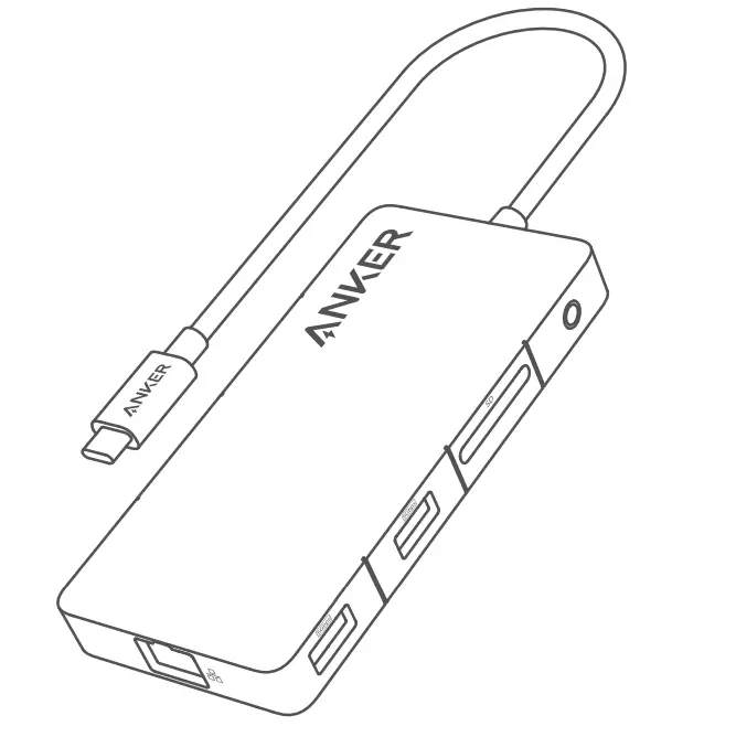 ANKER 341 USB-C Hub