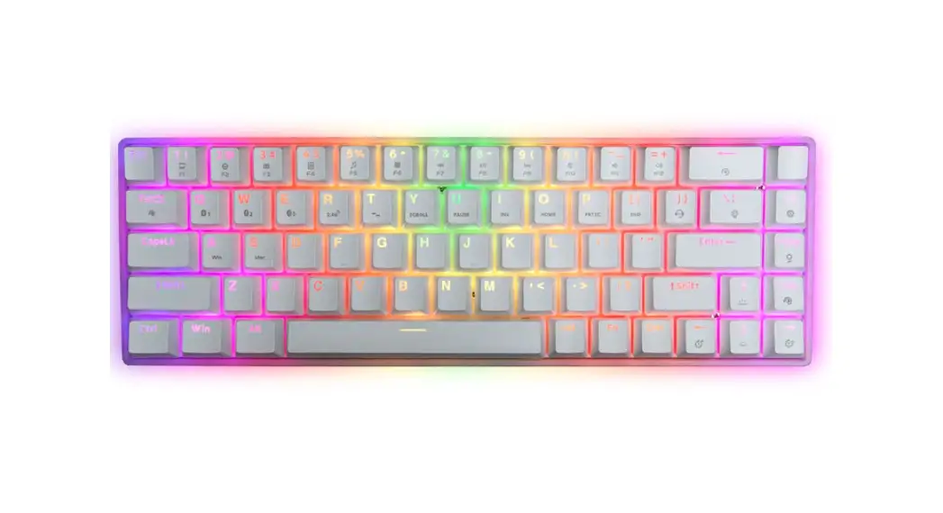 Garuda Gear Gg68b Triple Mode Hot Swappable Rgb Mechanical Keyboard Instruction Manual