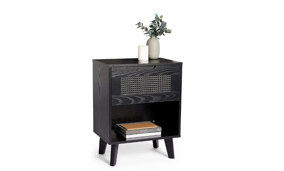 Spinningfield 3000795 Black Rattan 1 Drawer Bedside Table Instruction Manual Spinningfield 3000795 Black Rattan 1 Drawer Bedside Table Instruction Manual