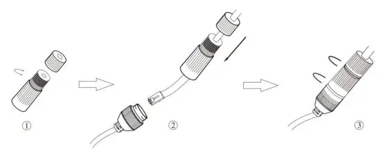 FIG 4 Connecting Network Cable