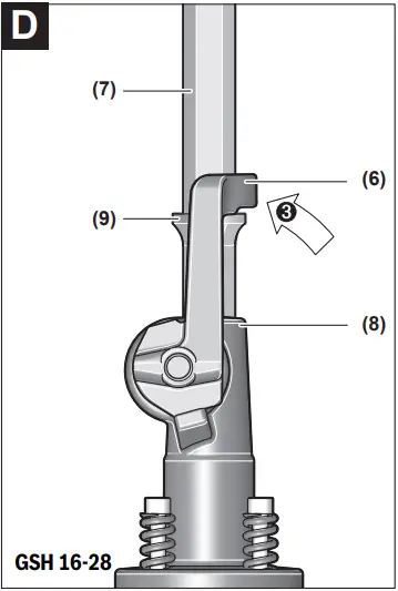 BOSCH 16-28 GSH Professional Breaker Tikweld Welding 1D