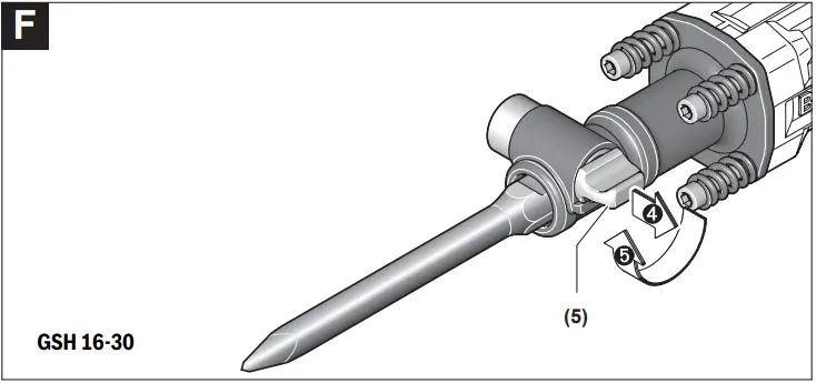 BOSCH 16-28 GSH Professional Breaker Tikweld Welding 1F