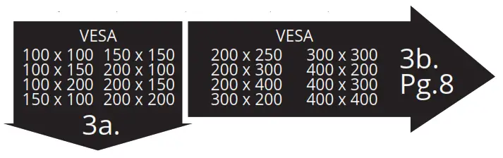 kanto PS400SG Outdoor TV Mount - Fig