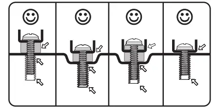 kanto PS400SG Outdoor TV Mount - Spacers 2