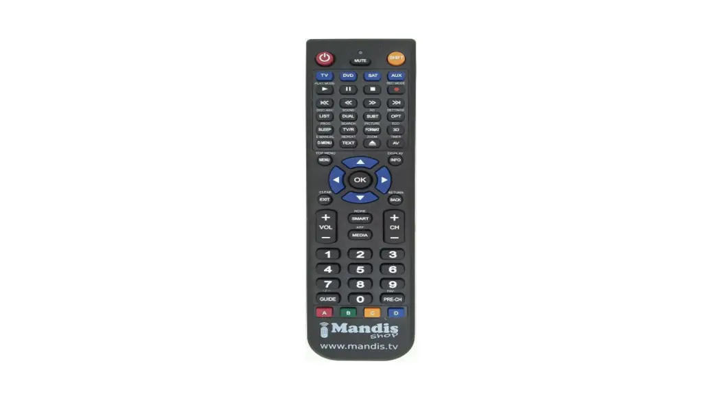 Mandis Rc799m Receiver Tv Replacement Remote Control Instructions