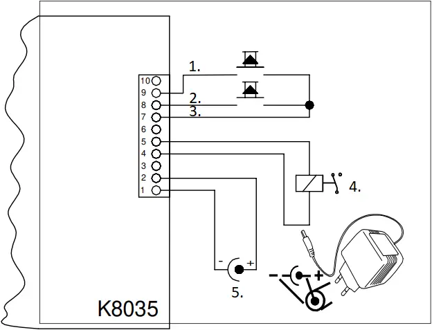 WHADDA K8035 - Connection 3