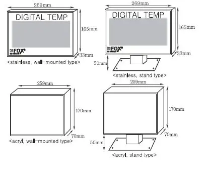 Conotec FOX-PM6101 Digital Temperature Humidity Indicator User Manual-fig-7
