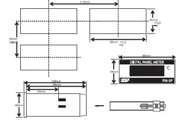Conotec FOX-PM6101 Digital Temperature Humidity Indicator User Manual-fig-8