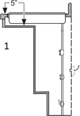GE JGP3036DLBB - ADA FORWARD APPROACH INSTALLATION
