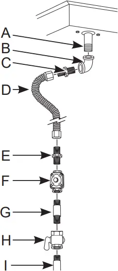GE JGP3036DLBB - CONNECTOR HOOKUP 2