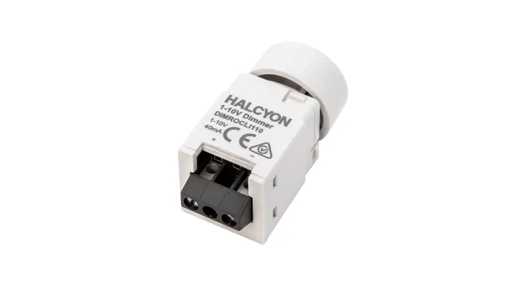 Halcyon Dimrocli110 1-10v Dimmable Driver Instruction Manual Halcyon Dimrocli110 1-10v Dimmable Driver Instruction Manual