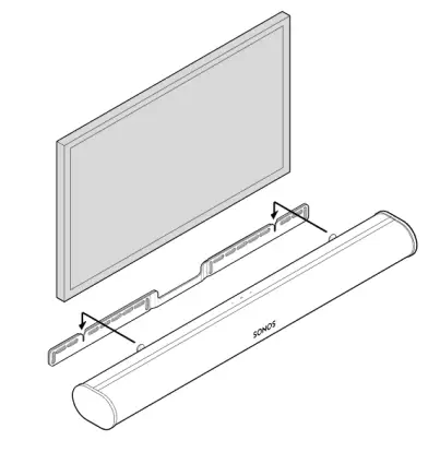 SONOS Arc Sound Bar Black - wall 7