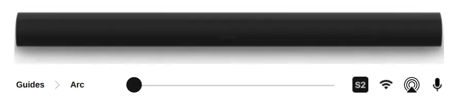 SONOS Arc Sound Bar Black