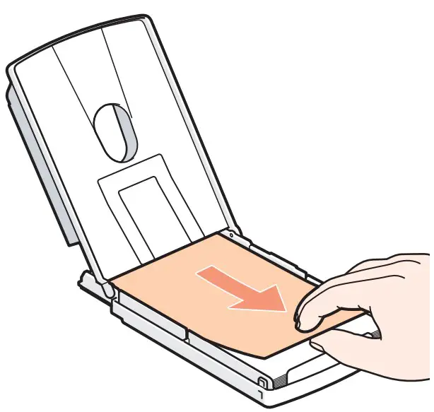 Insert the Print Paper