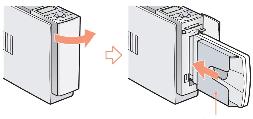 Insert the Print Paper