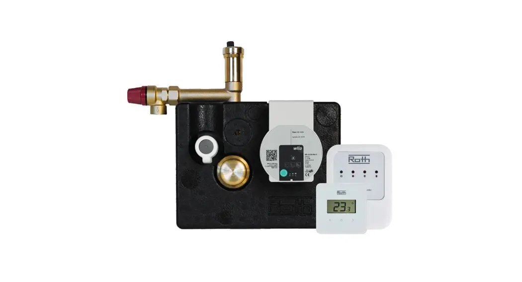 Roth Minishunt Plus Thermostat And Capillary Sensor Installation Guide