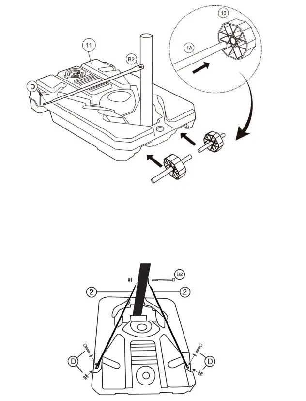 NORDIC GAMES 809-001 Basketball DELUXE - Step 2