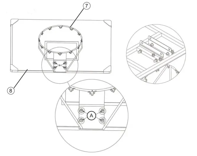 NORDIC GAMES 809-001 Basketball DELUXE - Step 5