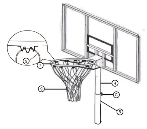 NORDIC GAMES 809-001 Basketball DELUXE - Step 7