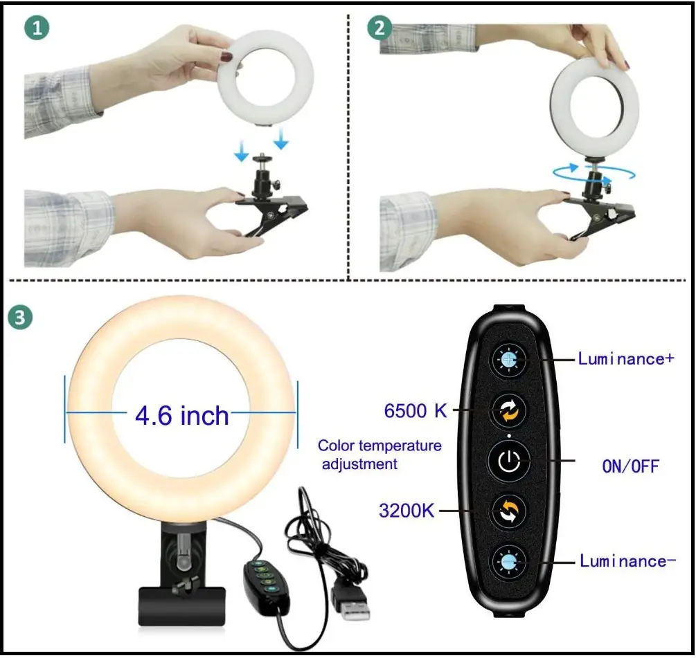 Selfila-3200k-6500K-Video-Conference-Lighting-Kit-fig-2
