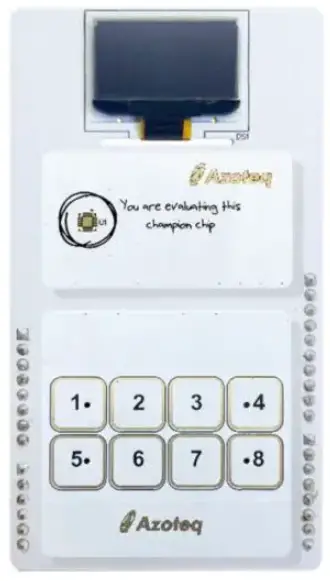 Azoteq IQS7222A GUI Evaluation Kit