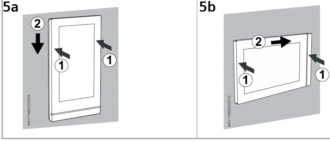 Mounting instructions