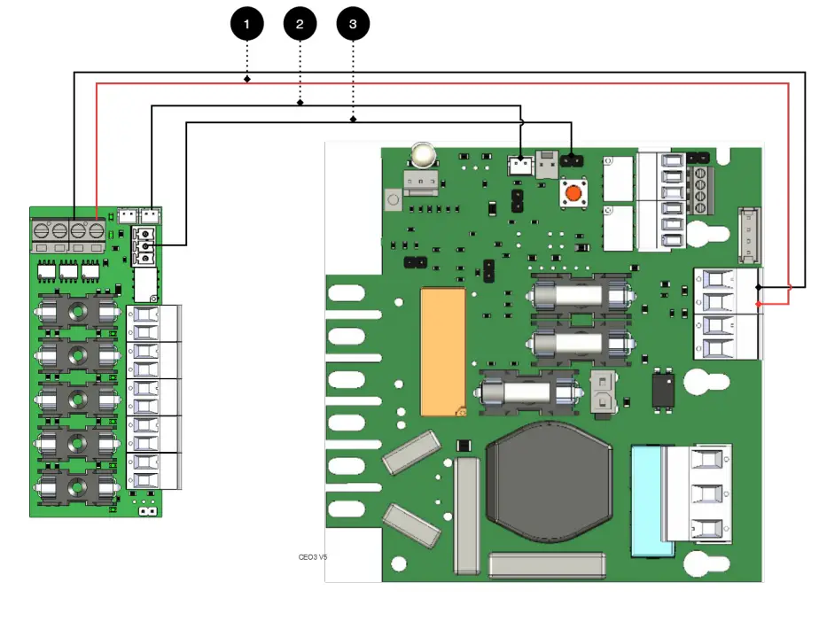 Connect 5 Output Module For Motherboard: Ceo3 V5