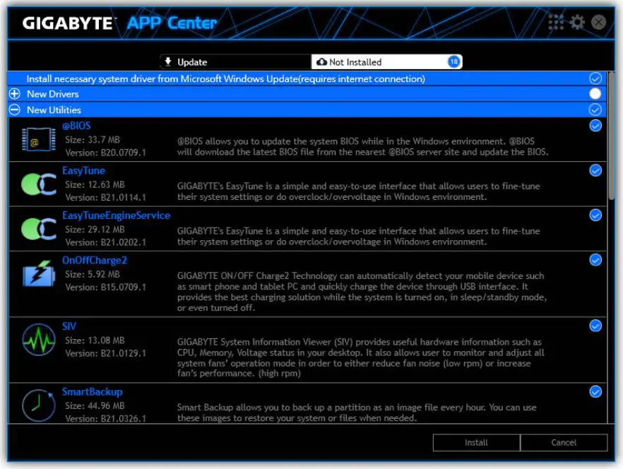 GIGABYTE A520M H Motherboard - Drivers Installation 2