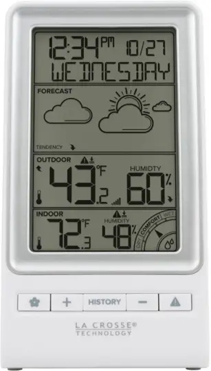 LA CROSSE TECHNOLOGY 308-1415FCTv2 Wireless Forecast Station - c3