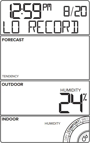 LA CROSSE TECHNOLOGY 308-1415FCTv2 Wireless Forecast Station - g4