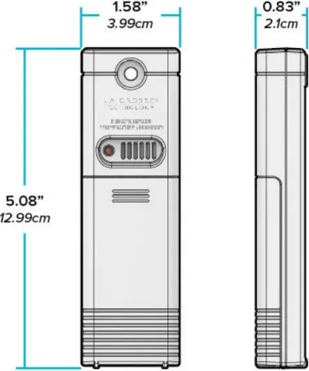 LA CROSSE TECHNOLOGY 308-1415FCTv2 Wireless Forecast Station - i2