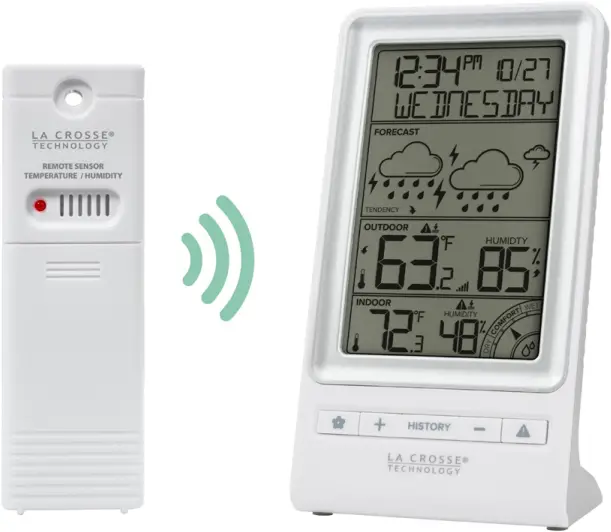 LA CROSSE TECHNOLOGY 308-1415FCTv2 Wireless Forecast Station