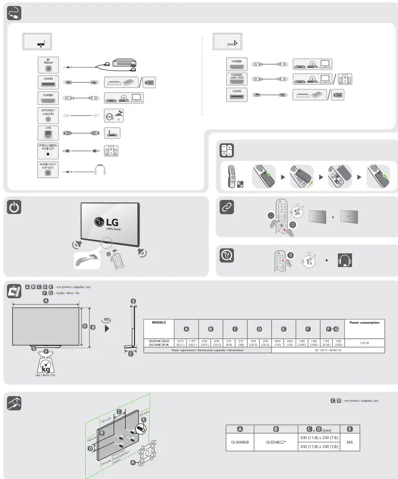 LG OLED48C2AUA OLED TV - Figure2