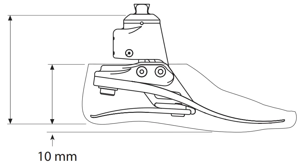 Blatchford EVAC22L1S Medical Equipment - Fitting length