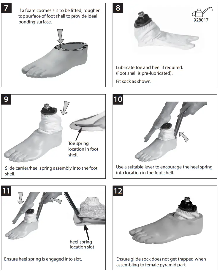 Blatchford EVAC22L1S Medical Equipment -Instructions 1
