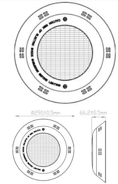 Goldsan Surface Mounted Pool Light