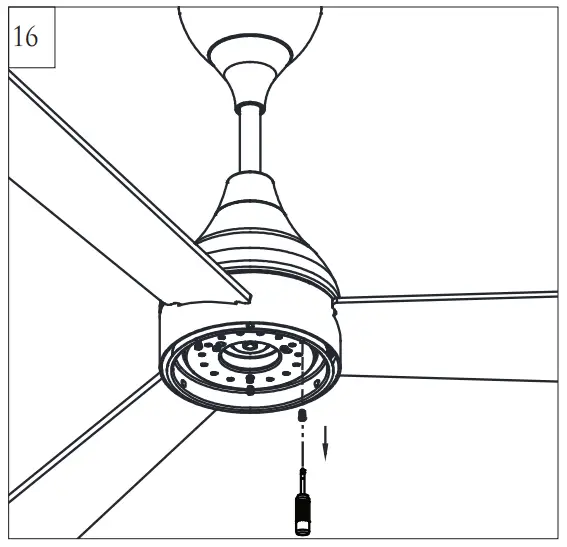 MONTE CARLO Streaming 52 Inch LED Indoor Outdoor Matte White Smart Ceiling Fan - step 17