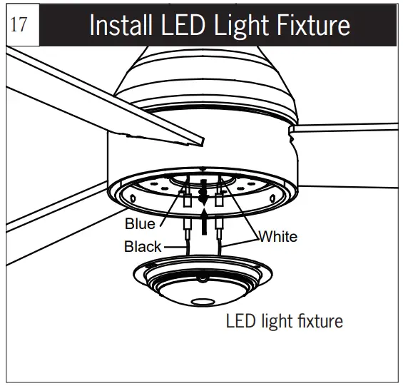 MONTE CARLO Streaming 52 Inch LED Indoor Outdoor Matte White Smart Ceiling Fan - step 18