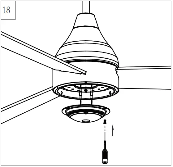 MONTE CARLO Streaming 52 Inch LED Indoor Outdoor Matte White Smart Ceiling Fan - step 19