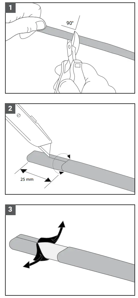 nVent RAYCHEM E 02 AL RayClic End Seal Kit
