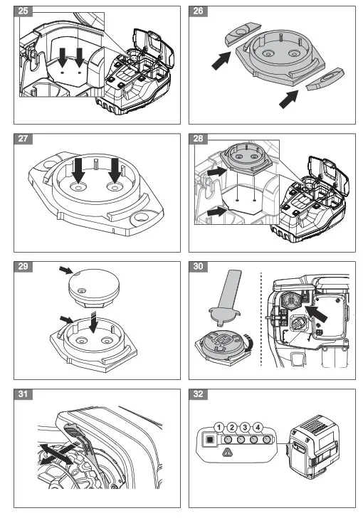 Husqvarna LB 442i Cordless Lawnmower - fig 2
