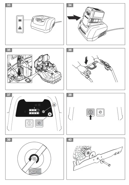 Husqvarna LB 442i Cordless Lawnmower - fig 3