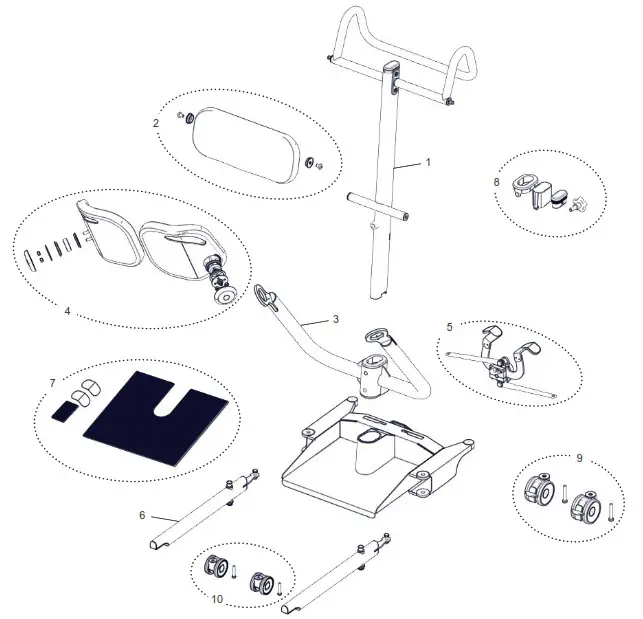 Joerns Oxford Stand Aid Professional Lift Healthcare - Product Overview 2