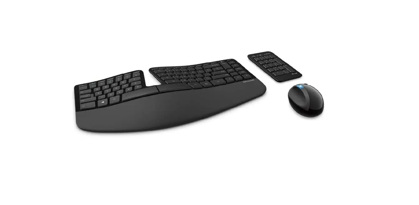 Microsoft L5v-00001 Ergonomic Wireless Keyboard And Mouse User Guide